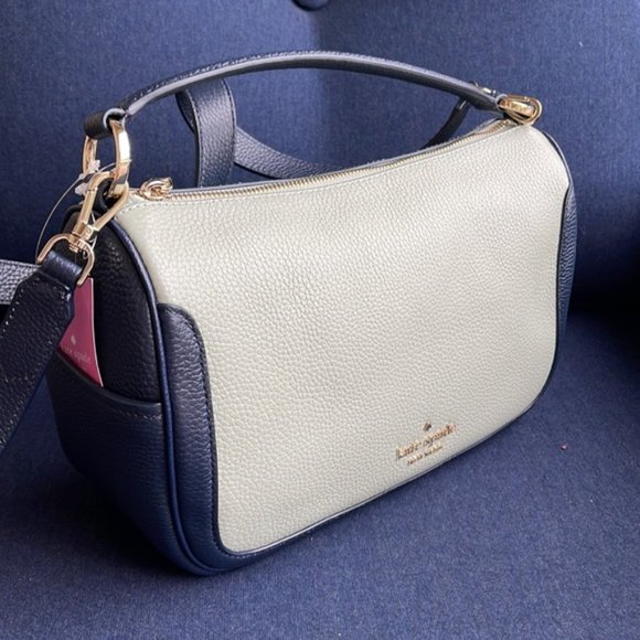 kate spade Handbags - Kate Spade Pebbled Leather Crossbody Bag Light Pistachio Multi